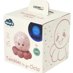 Veilleuse Twinkles To Go Octo Rose Pastel
