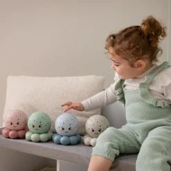 Veilleuse Twinkles To Go Octo Gris Pastel