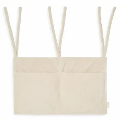 Vide-poches à suspendre velours côtelé Nougat