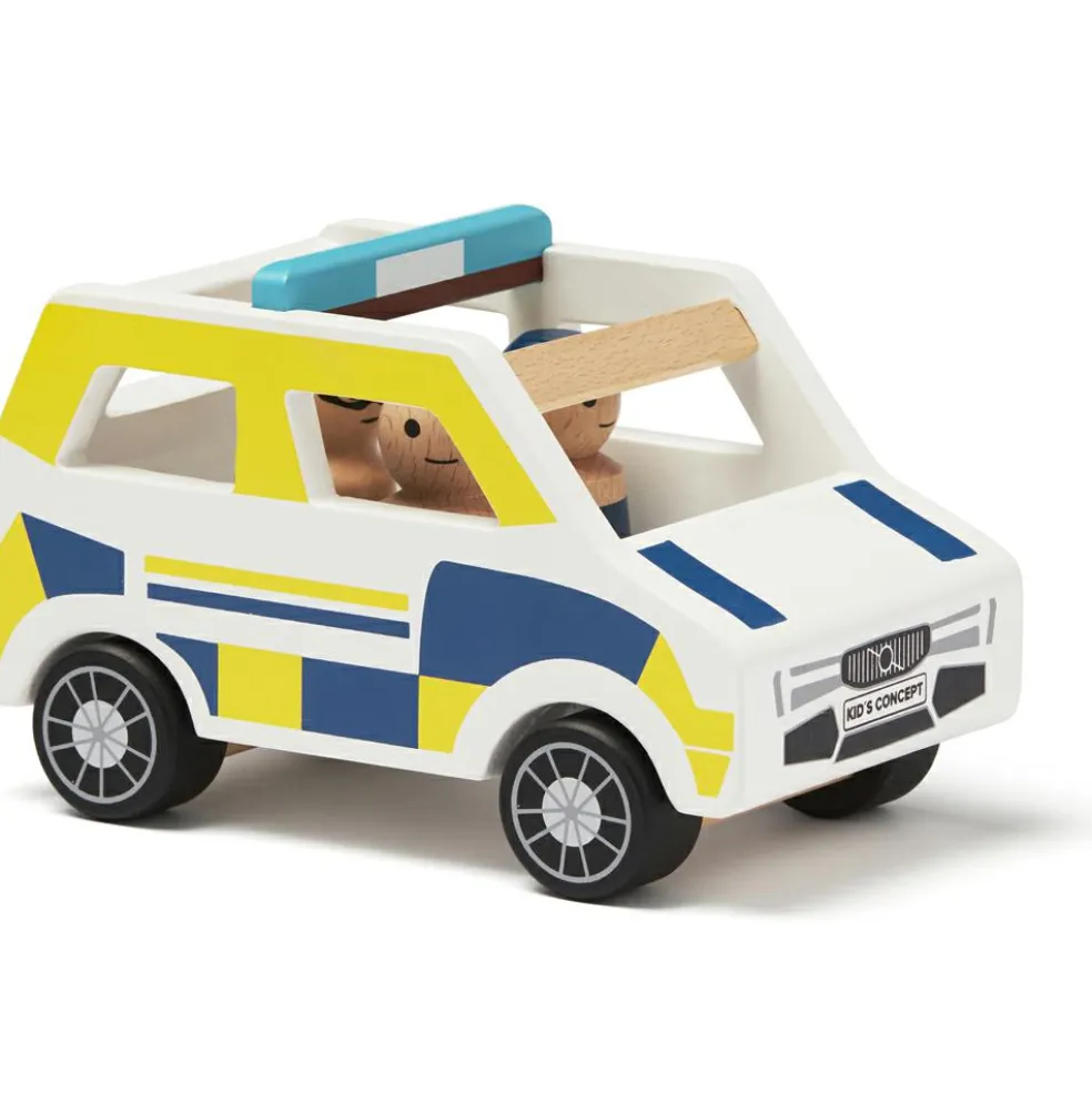 Voiture de police en bois Aiden