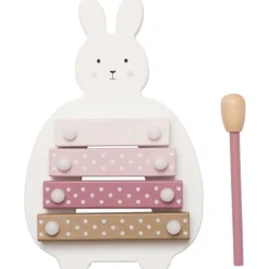 Xylophone en bois lapin